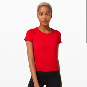MAJOR ISO (in search of) Lululemon Swiftly Tech Dark Red